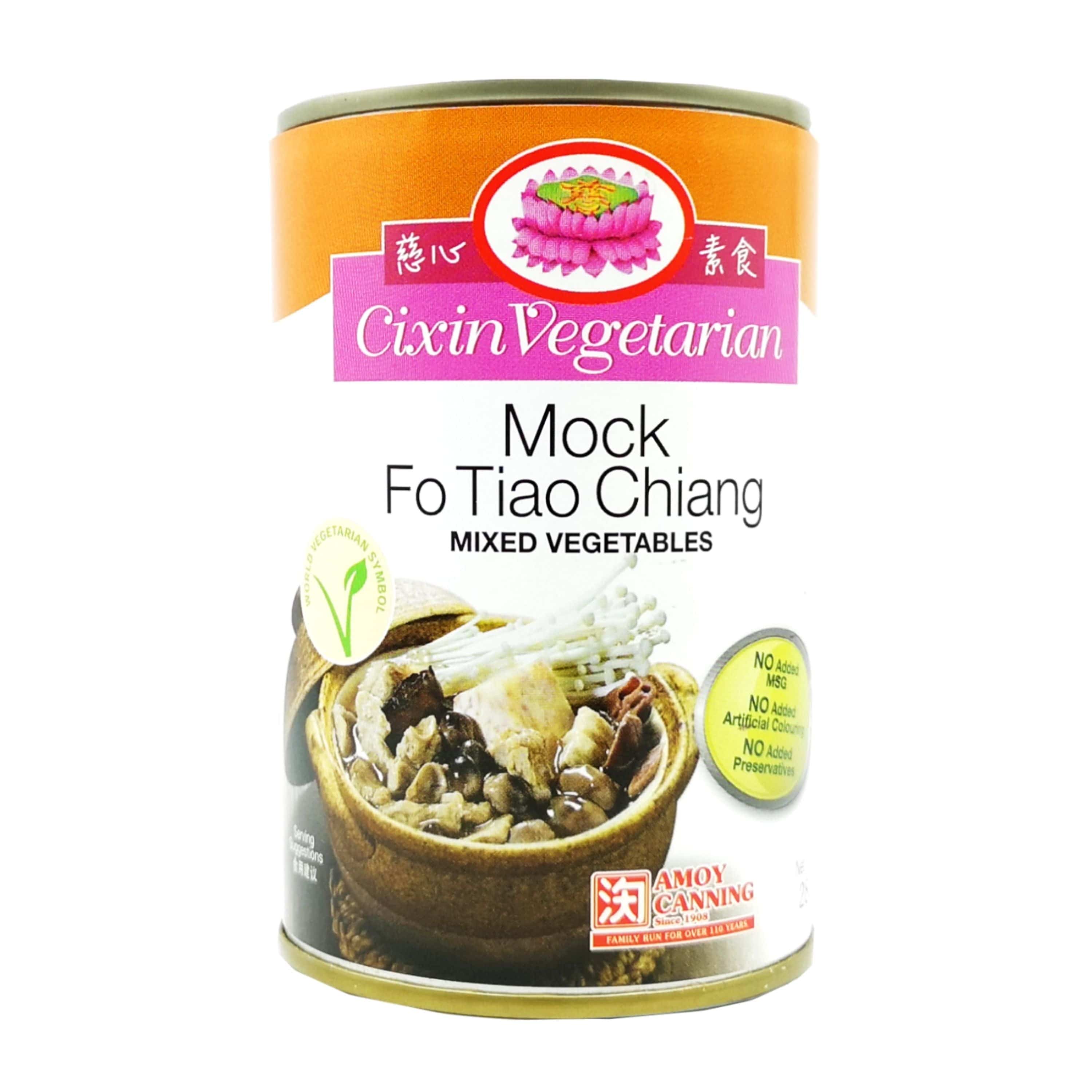 Dry Goods CIXIN Vegetarian Fo Tiao Chiang (Mixed Vegetables) 285g