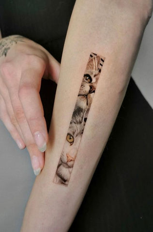 Artistic Cat Tattoos Bring Our Feline Friends To Life  I Can Has  Cheezburger