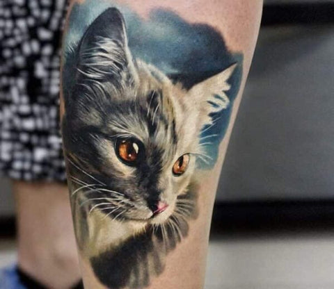 CarlosFabrarealisticcattattoo  Tattoo Insider