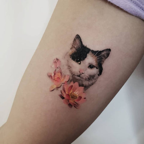 35 Cat Tattoos And Its Historical Meaning  Glaminaticom