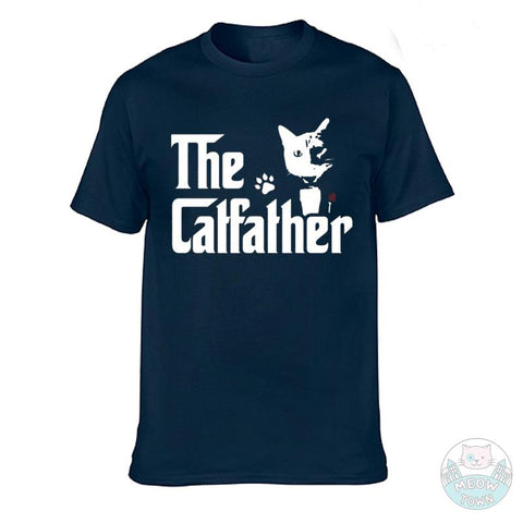 the catfather shirt for cat dads
