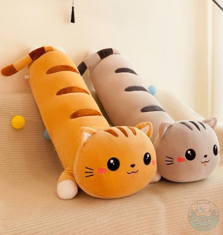 Cute cat stuffed toy plushie for cat lovers snuggle buddies