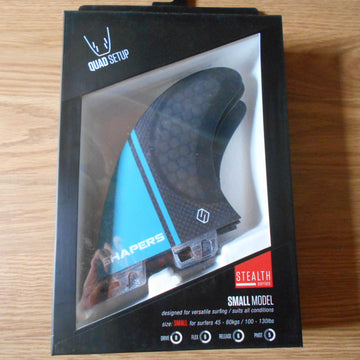 SHAPERS CORE-LITE S4 SMALL 3 FIN SINGLE TAB – Freeride Surf and Skate