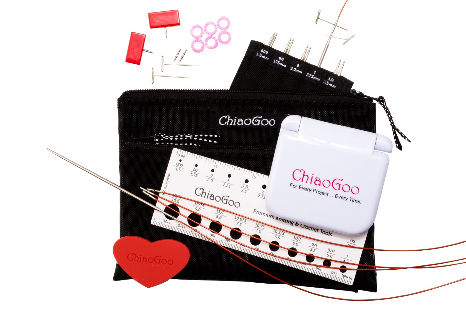 Chiaogoo Forte 2.0 Interchangeable Needle Set - SPECIAL ORDER – Quixotic  Fibers