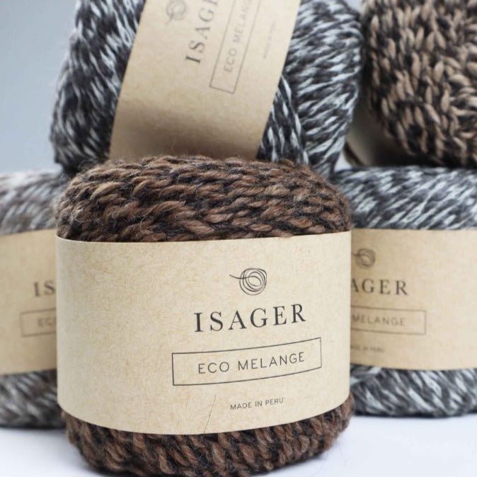 Isager Eco Soft E4S Dark Brown Undyed – Wool and Company