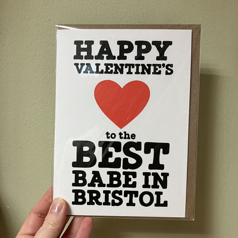 Bristol Valentine's Day Card