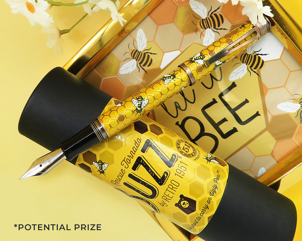 buzz fountain pen - potential prize