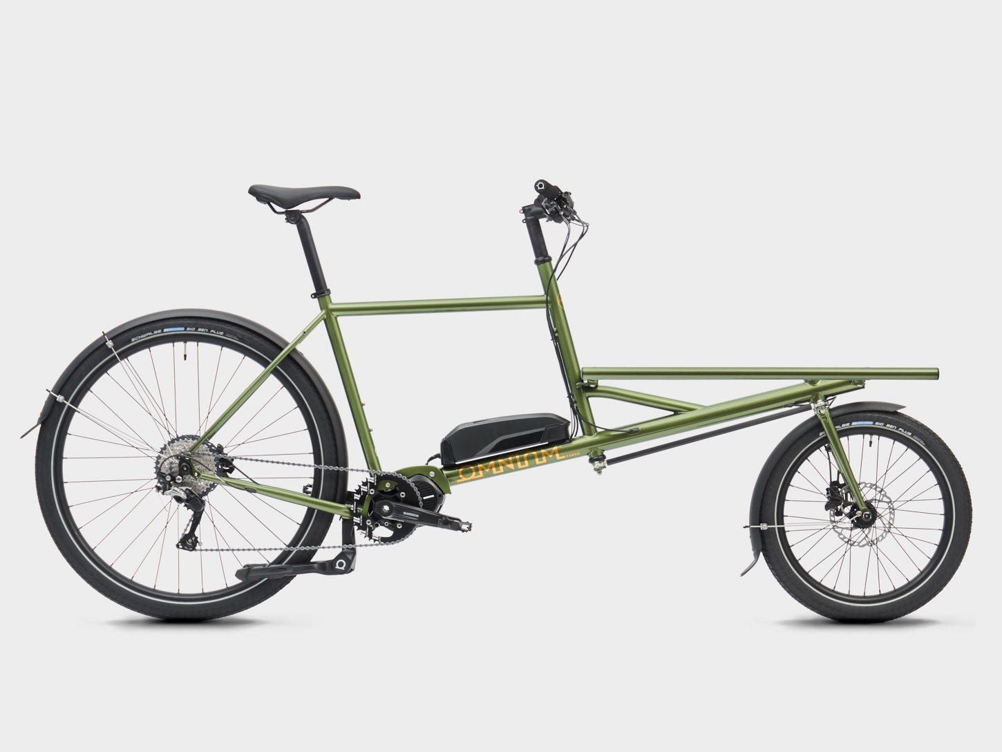 Vélo-cargo Omnium charge à l'avant biporteur