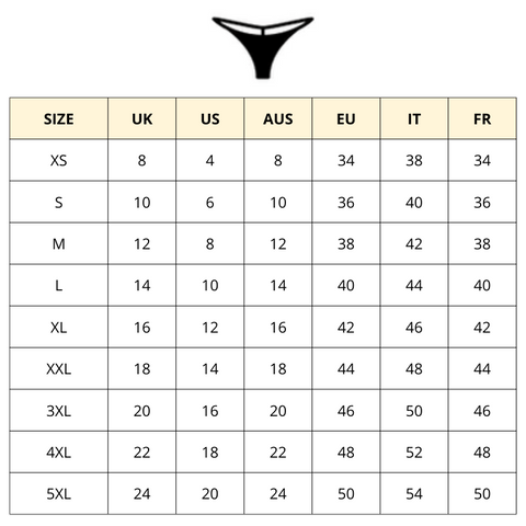 Size Guide – Dulce Store Paris