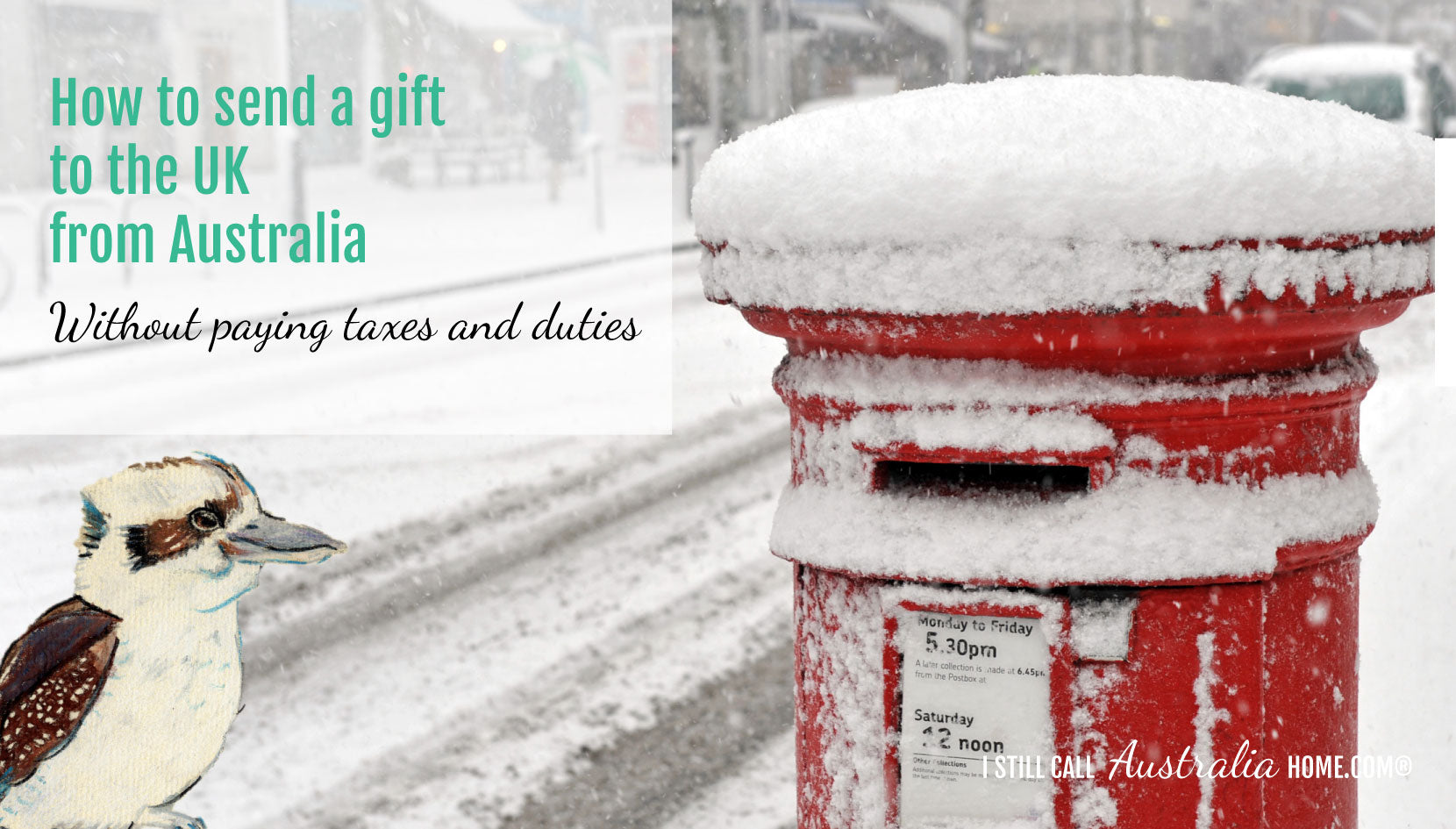 HOW TO SEND A GIFT TO THE UK FROM AUSTRALIA WITHOUT PAYING TAXES AND DUTIES