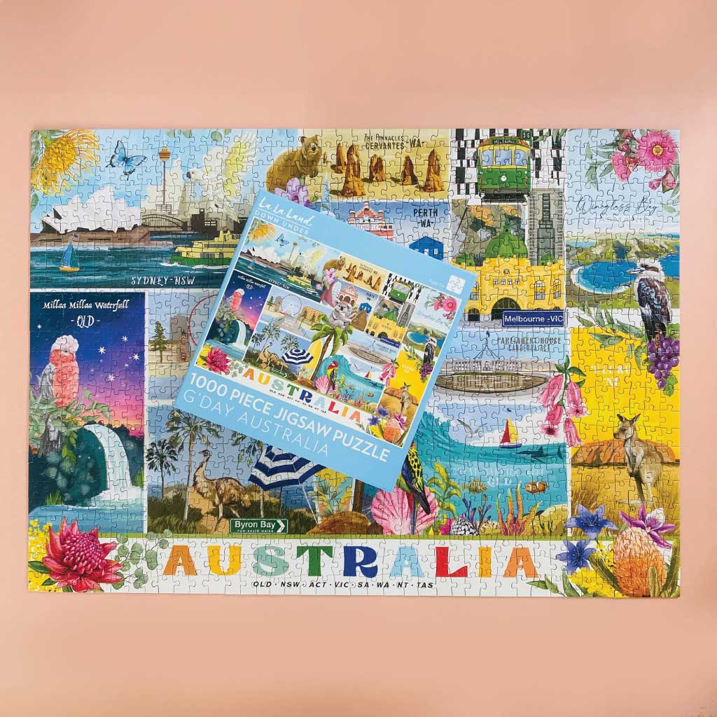 Australian jigsaw puzzle souvenir
