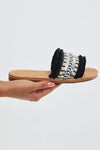 Escape To Paradise Sandals - Black/combo