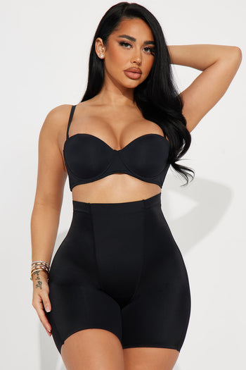 Snatched Tight Sculpting Shapewear Short - Black, Fashion Nova, Lingerie &  Sleepwear