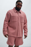 Otis Long Sleeve Shirt - Mauve