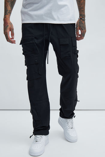 Worker Cargo Pants - Black, Fashion Nova, Mens Pants