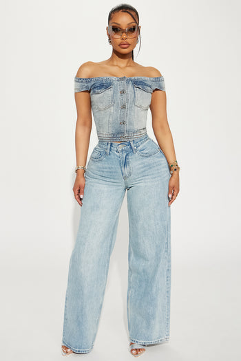 Tall Can't You Relax Straight Leg Jeans - Light Wash, Fashion Nova, Jeans