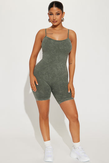 Pump Washed Seamless Active Top - Charcoal