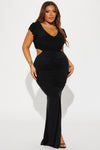 Axelle Maxi Dress - Black