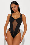 The Boy Is Mine Bodysuit - Black