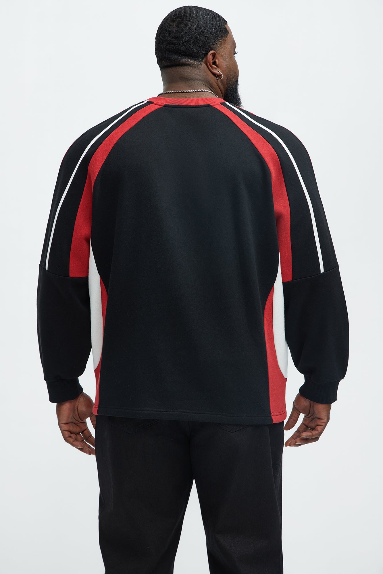 Tyson Nontoxic Crewneck Sweatshirt - Black/combo | Fashion Nova