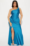 Grab A Glass Maxi Dress - Teal