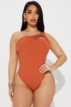 Catalina Island Bodysuit - Rust