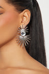 Spectacular View Earrings  - Silver