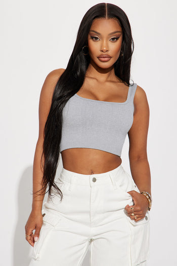 Gone Again Jogger Set - Heather Grey