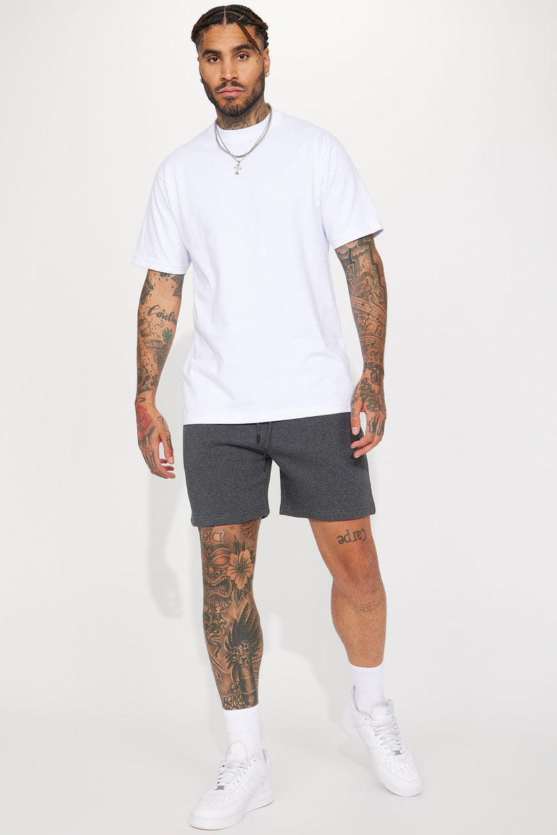 Tyson Sweatshort - Charcoal | Fashion Nova, Mens Shorts | Fashion Nova