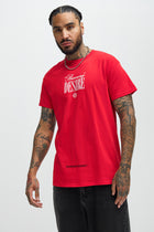 Burning Desire Short Sleeve Tee - Red