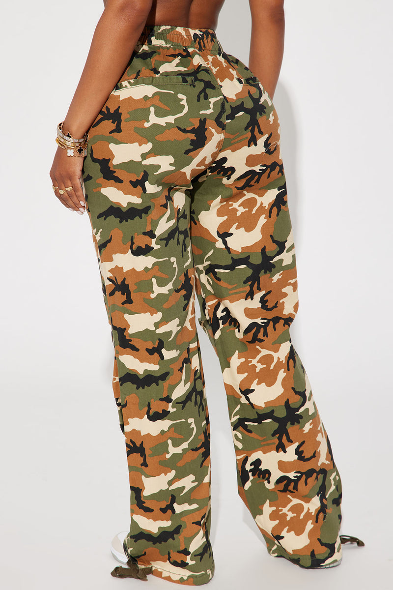 Just Playin Camo Cargo Pant - Tan | Fashion Nova, Pants | Fashion Nova