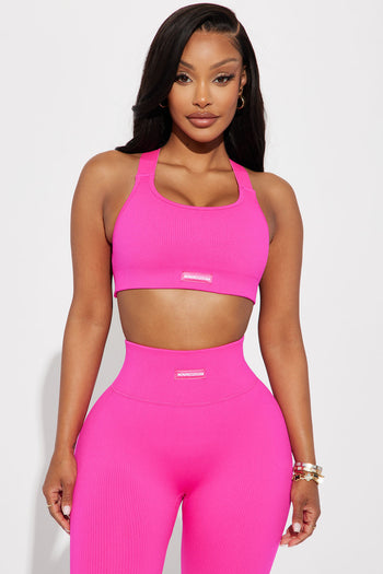 Effortless Mascon Seamless Sports Bra - Bubblegum Pink