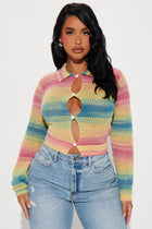 Sweet Sunsets Cardigan - Multi Color