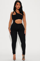 Perfect Catch Jumpsuit  - Black