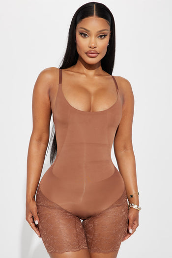 Shape And Sculpt Shapewear Top - Chocolate