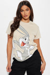 Bugs Bunny Love Graphic Tee - Sand