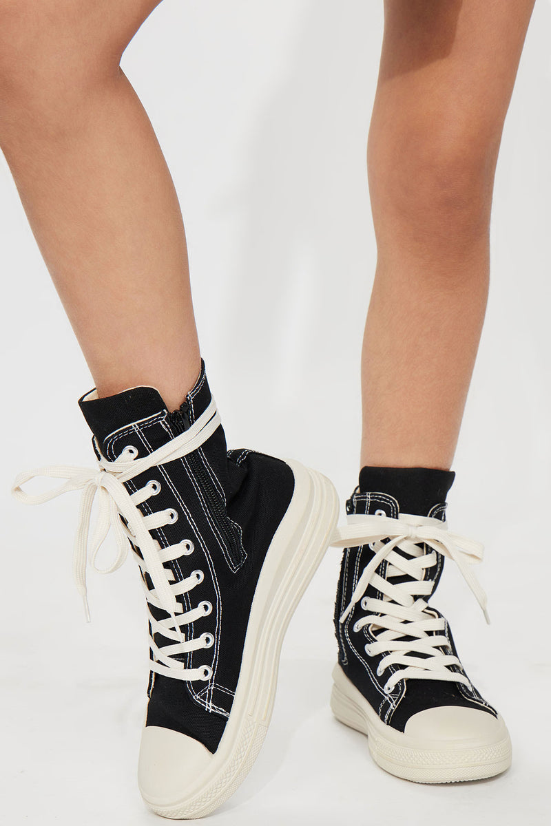 Mini Feel A Way Sneakers - Black | Fashion Nova, Kids Shoes | Fashion Nova
