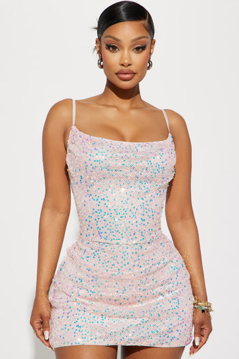 Shelby Seamless Mini Dress - White