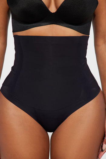 Body Of A Goddess High Waisted Thong Shapewear - Black, Fashion Nova,  Lingerie & Sleepwear