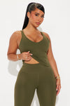 Peak Seeker Super Soft Active Top - Olive