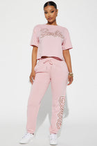 Barbie Girl Jogger Pant  - Pink