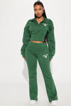 New York Sports Club Flare Pant - Hunter