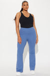 Body Burn Super Soft Active Yoga Pant - Slate Blue