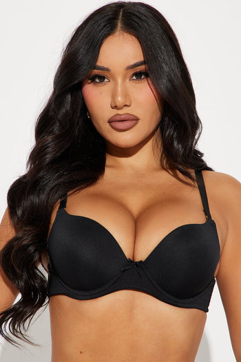 Both Ways Lace Back Push Up 2 Pack Bras - Black/Red, Fashion Nova, Lingerie  & Sleepwear