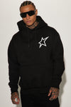 Greater Cause Hoodie - Black