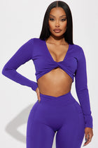 Amara Active Top - Plum