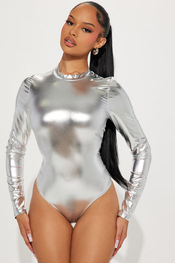 la apparel silver bodysuit｜TikTok Search