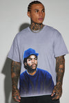 Boyz N The Hood Ice Cube Short Sleeve Tee - Grey