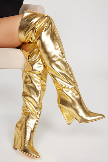 Active Knee High – Golden Lady