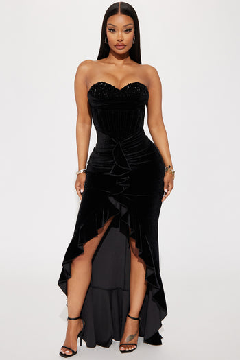 Leila Bandage Mini Dress - Black